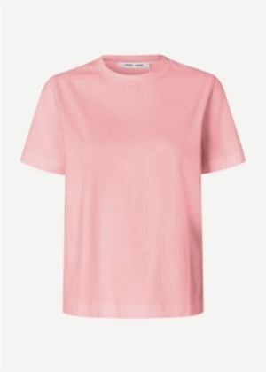 Sacamino ss tee 11725 Bleached Mauve Pigment Samsøe
